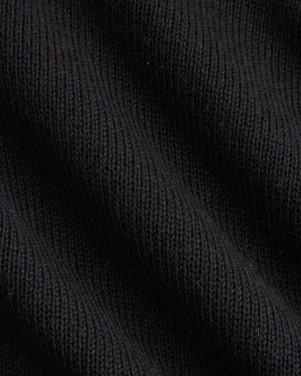 Shrunken Crew Sweater in Everyday Cotton | Black