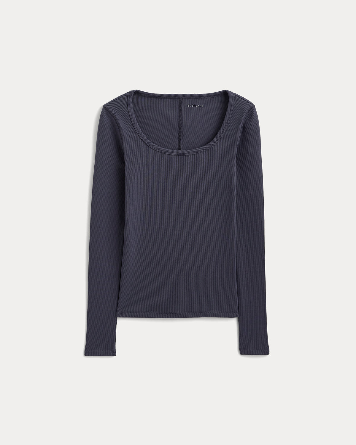Effortless Rib Classic Long Sleeve | Graystone