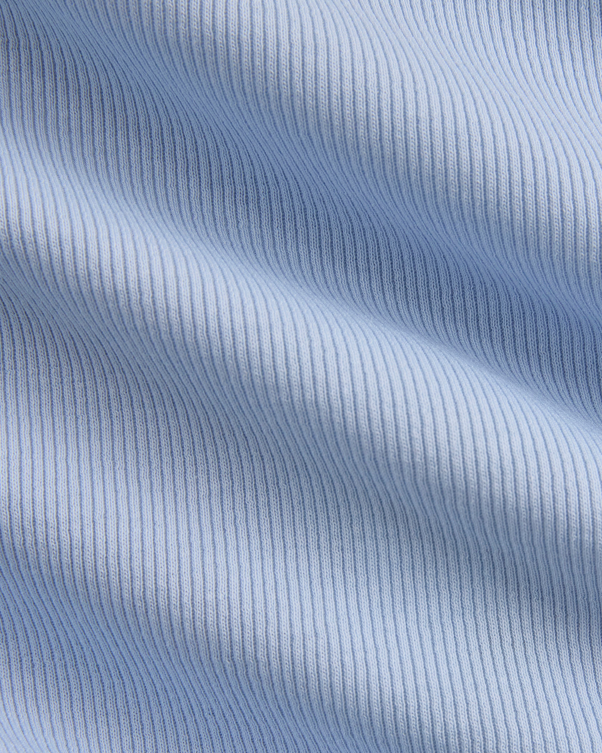 The Luxe Rib Henley | Cashmere Blue