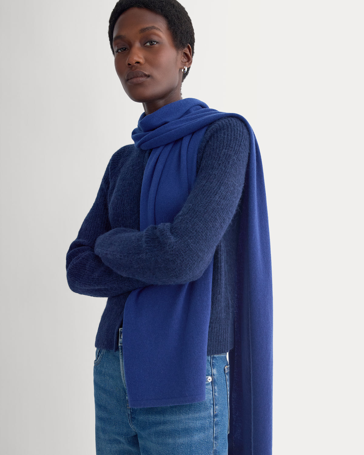 The Cashmere Scarf | Klein Blue
