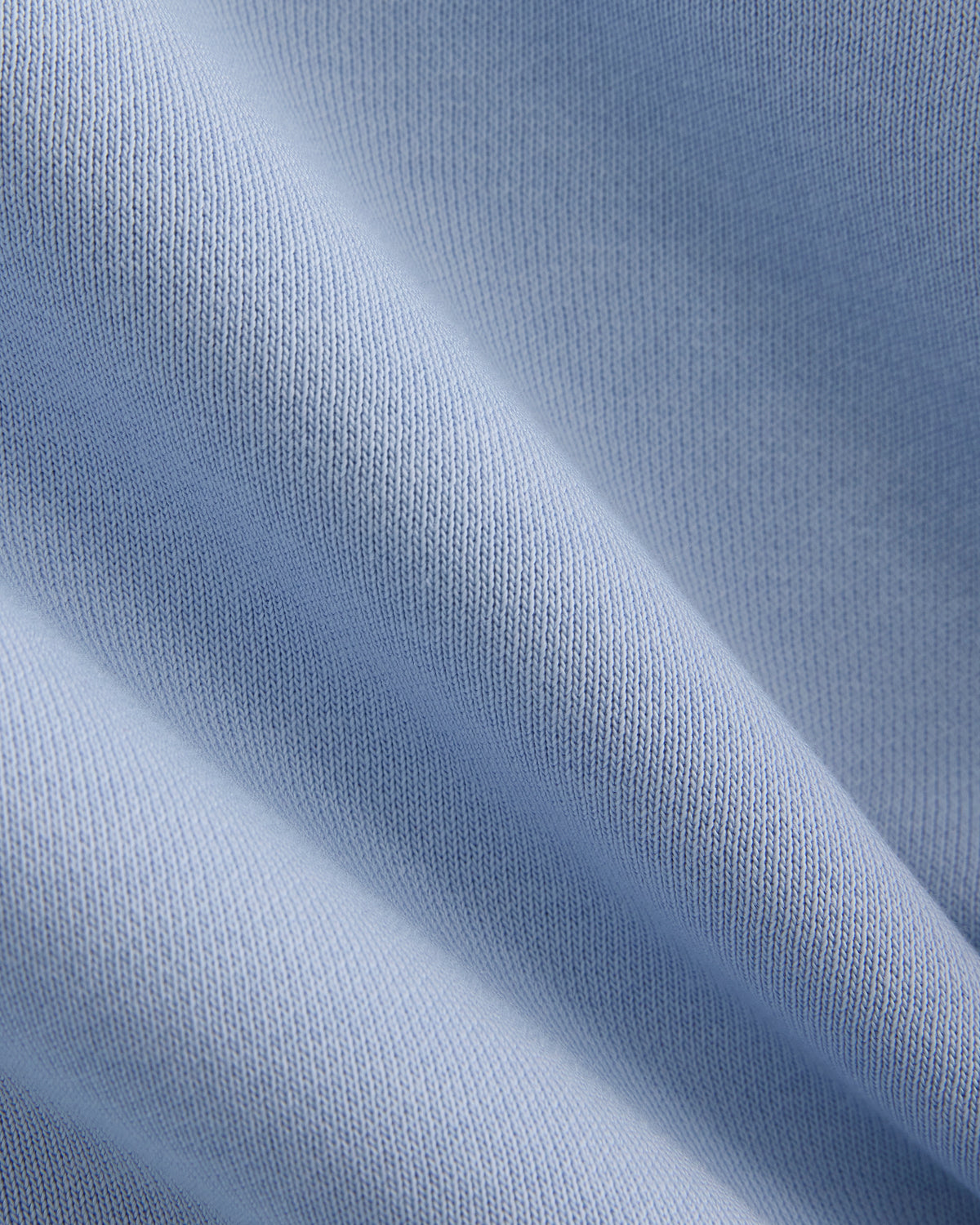 Luxe Fleece Shrunken Crew | Cashmere Blue