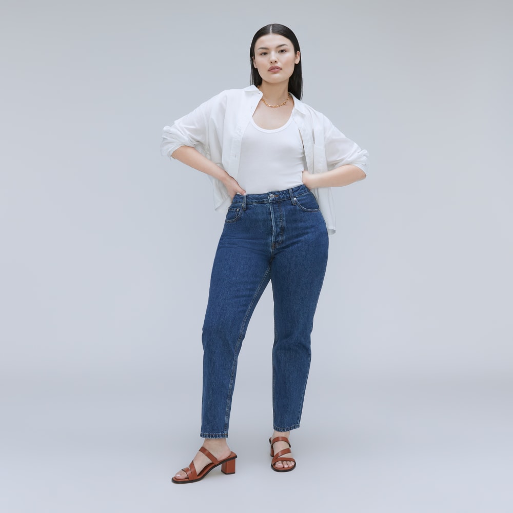 The '90s Cheeky Hourglass Jean | Deep Atlantic | 26.5