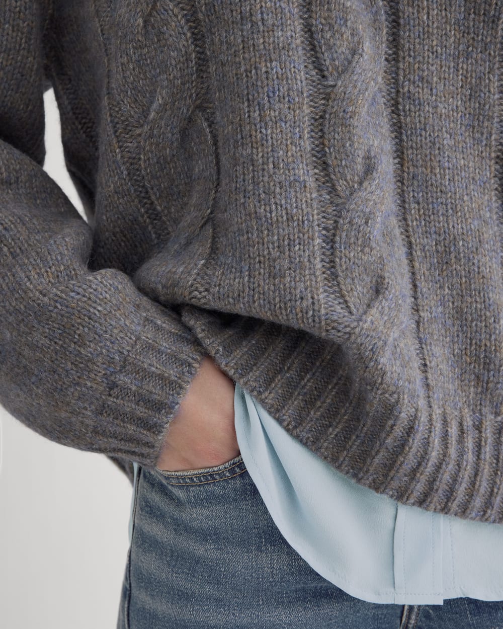 womens-cloud-cable-v-neck-sweater-blue-multi-twist