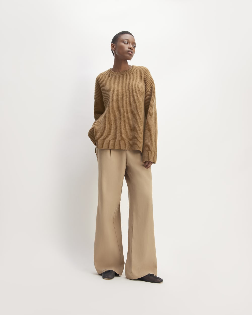 womens-felted-merino-oversized-crewneck-deep-camel