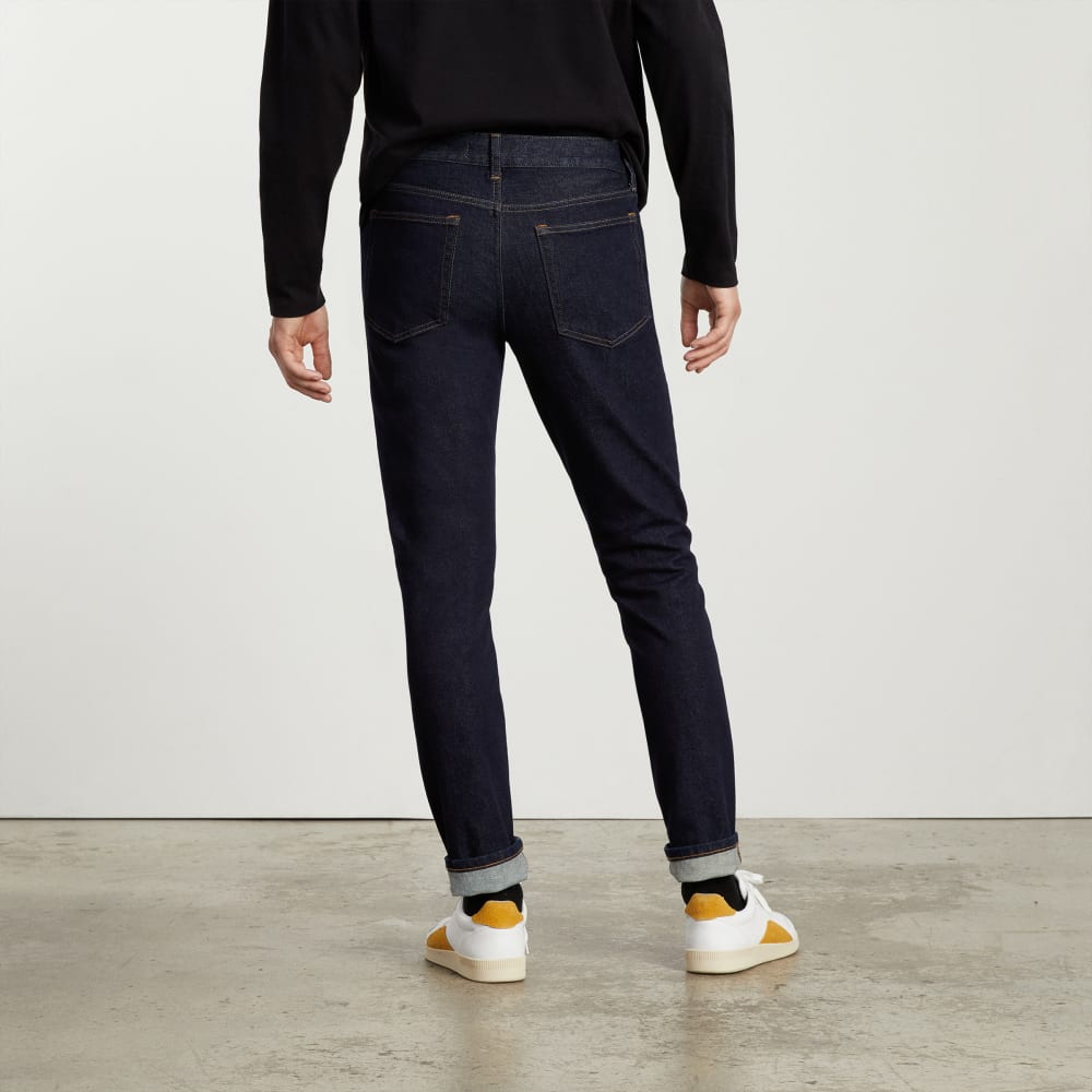 mens-uniform-performance-slim-jean-medium-indigo | alt