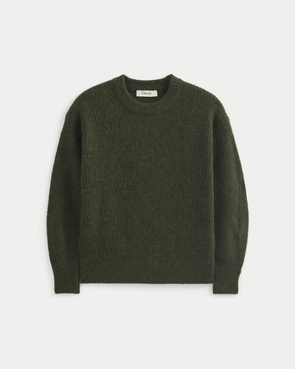 womens-alpaca-ribbed-cocoon-crew-dark-forest | alt