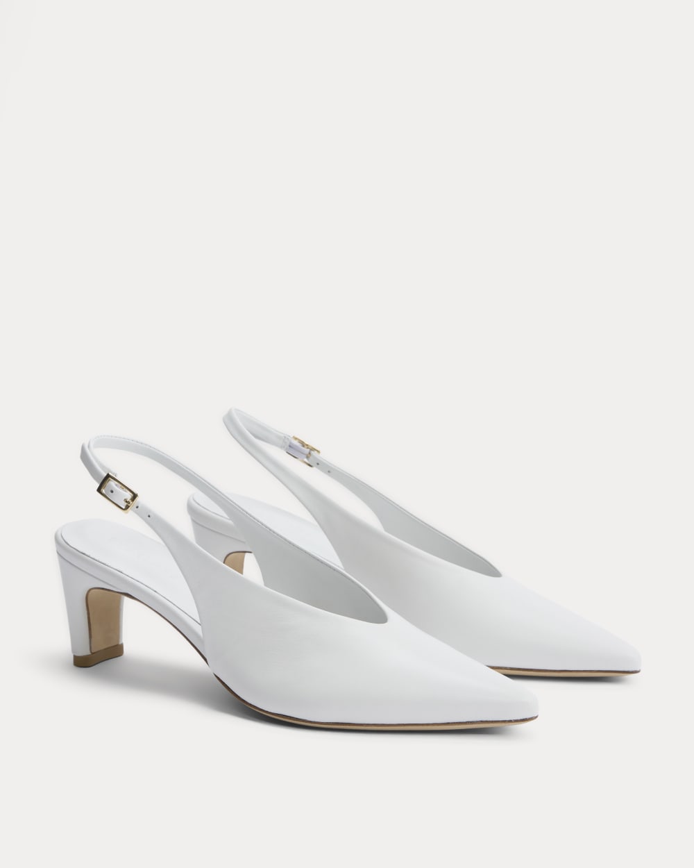 womens-pointed-toe-slingback-heel-snow | alt