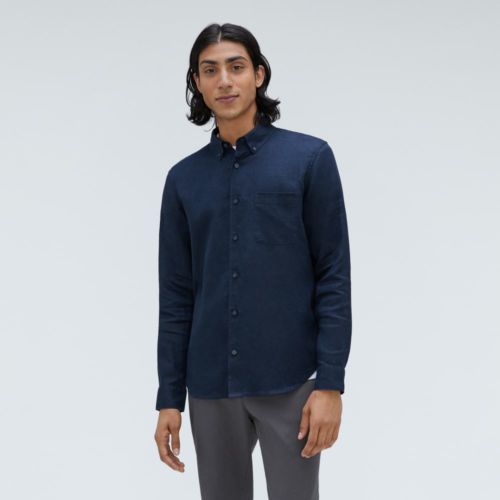 mens-linen-stndrd-fit-shirt-navy | primary