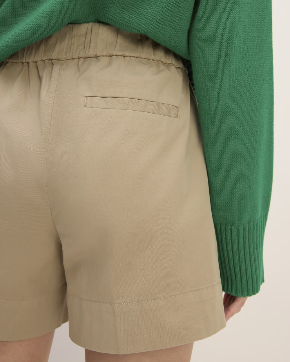 womens-easy-chino-long-short-trench-coat-khaki