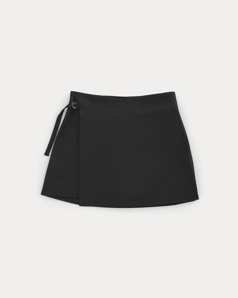Tailored Drape Mini Skort | Black – Everlane