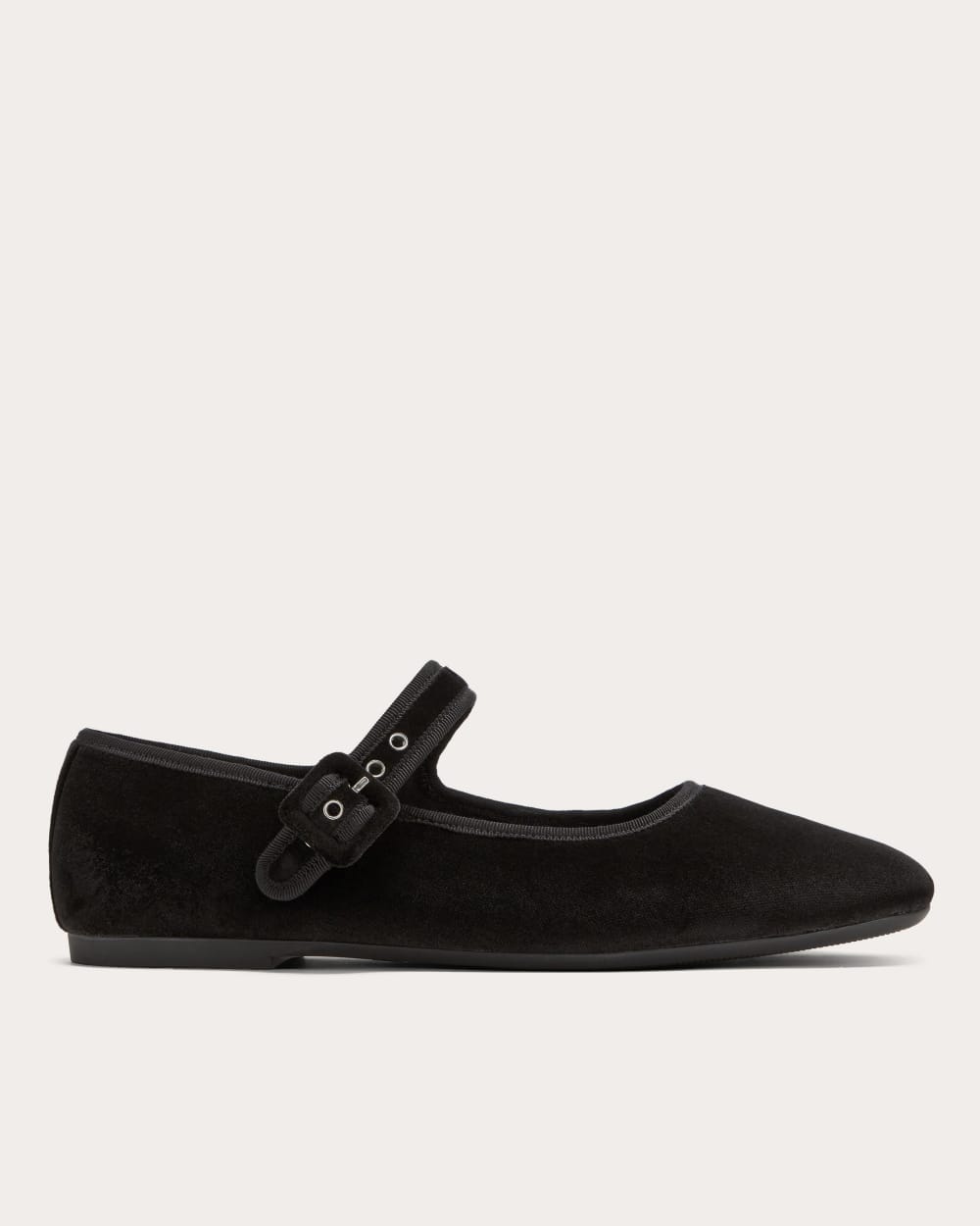 The Day Buckle Mary Jane Black Velvet – Everlane
