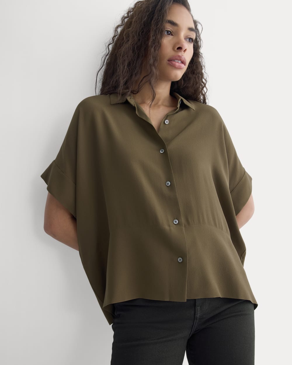 womens-clean-silk-ss-square-shirt-beech | primary