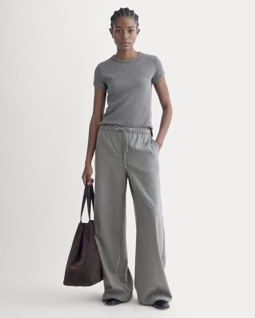 womens-shrunken-tee-in-cozy-waffle-heathered-charcoal