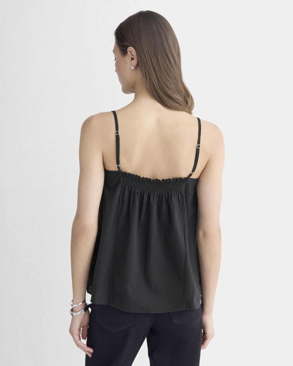 womens-flowy-gauze-cami-black