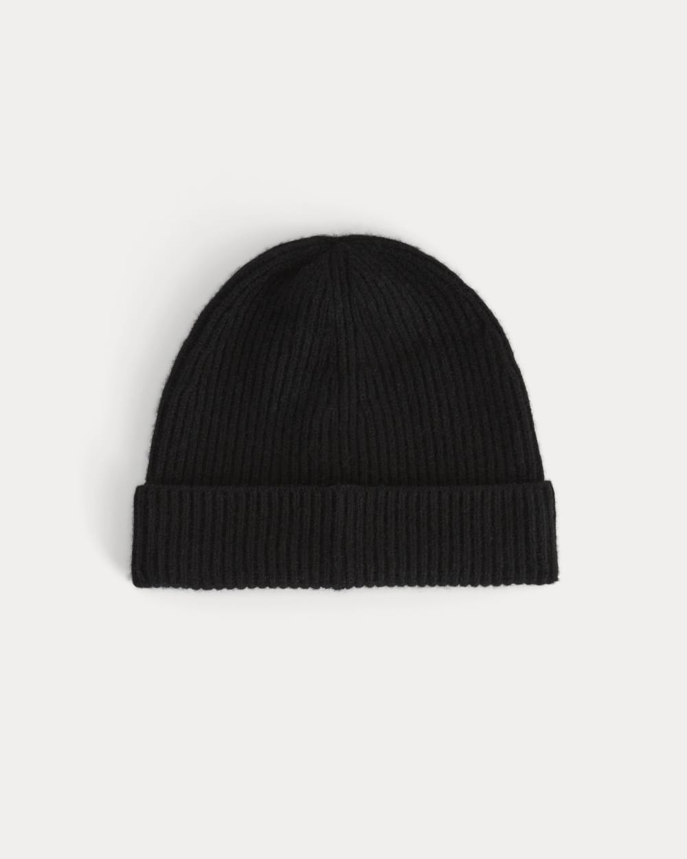 The Cashmere Ribbed Beanie | Black – Everlane