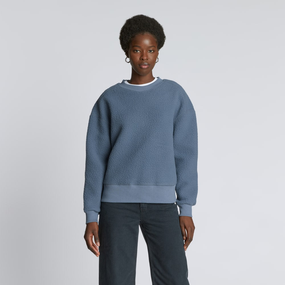 womens-renew-teddy-oversized-crew-faded-blue