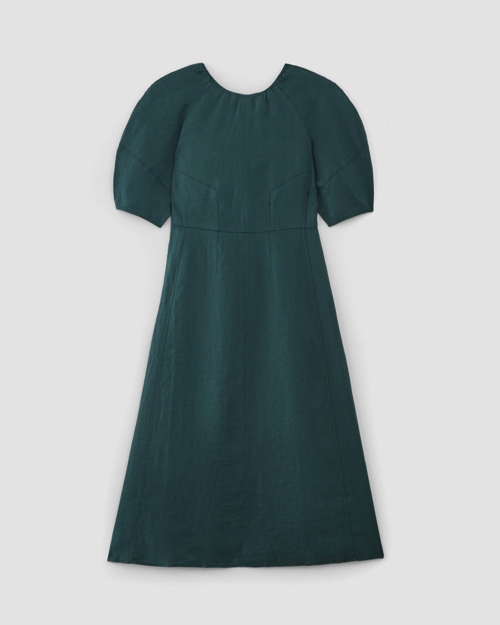 womens-linen-ss-scoop-midi-dress-dark-sea | alt