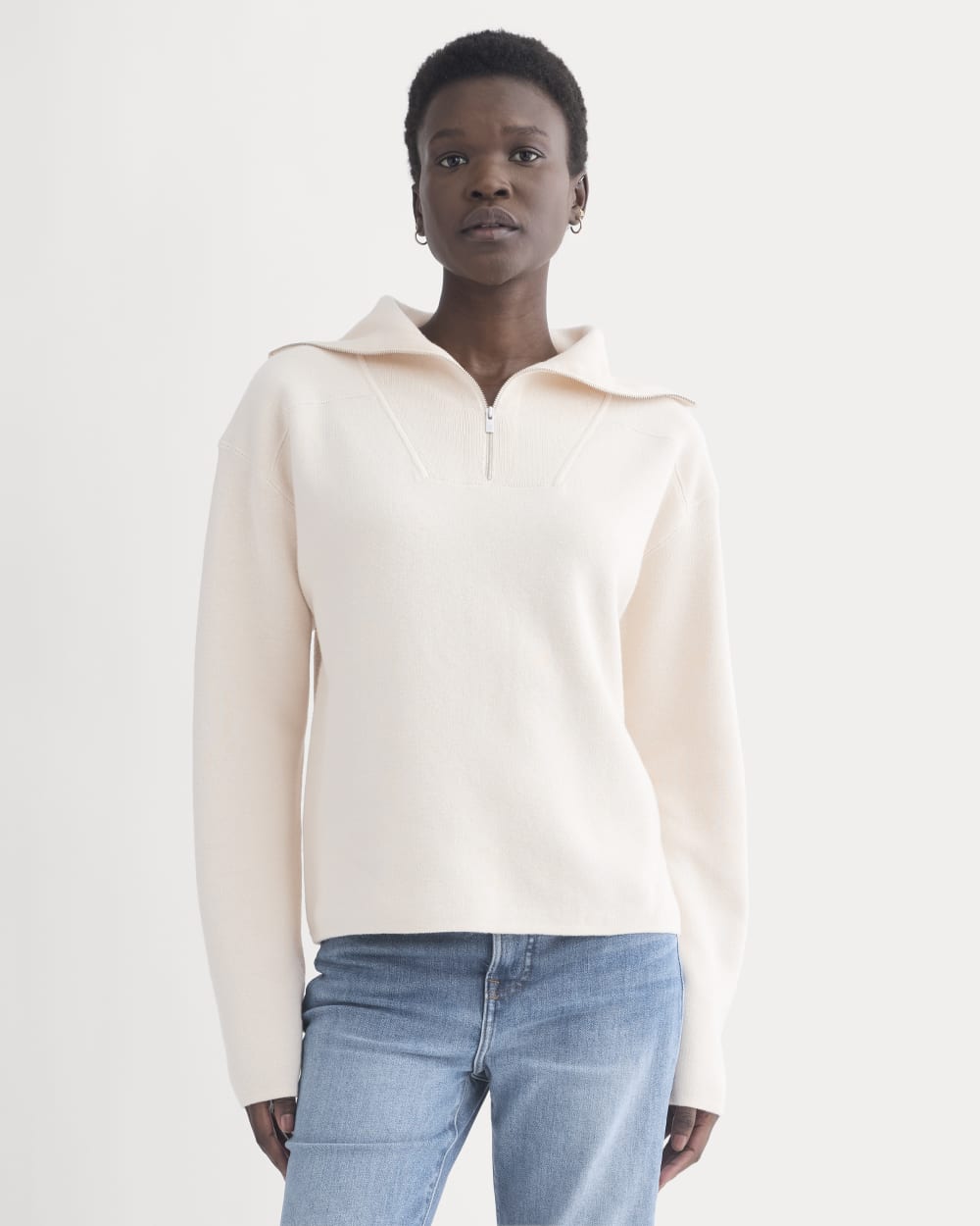 womens-double-knit-half-zip-cottonmerino-bone-cream-sand-light-camel