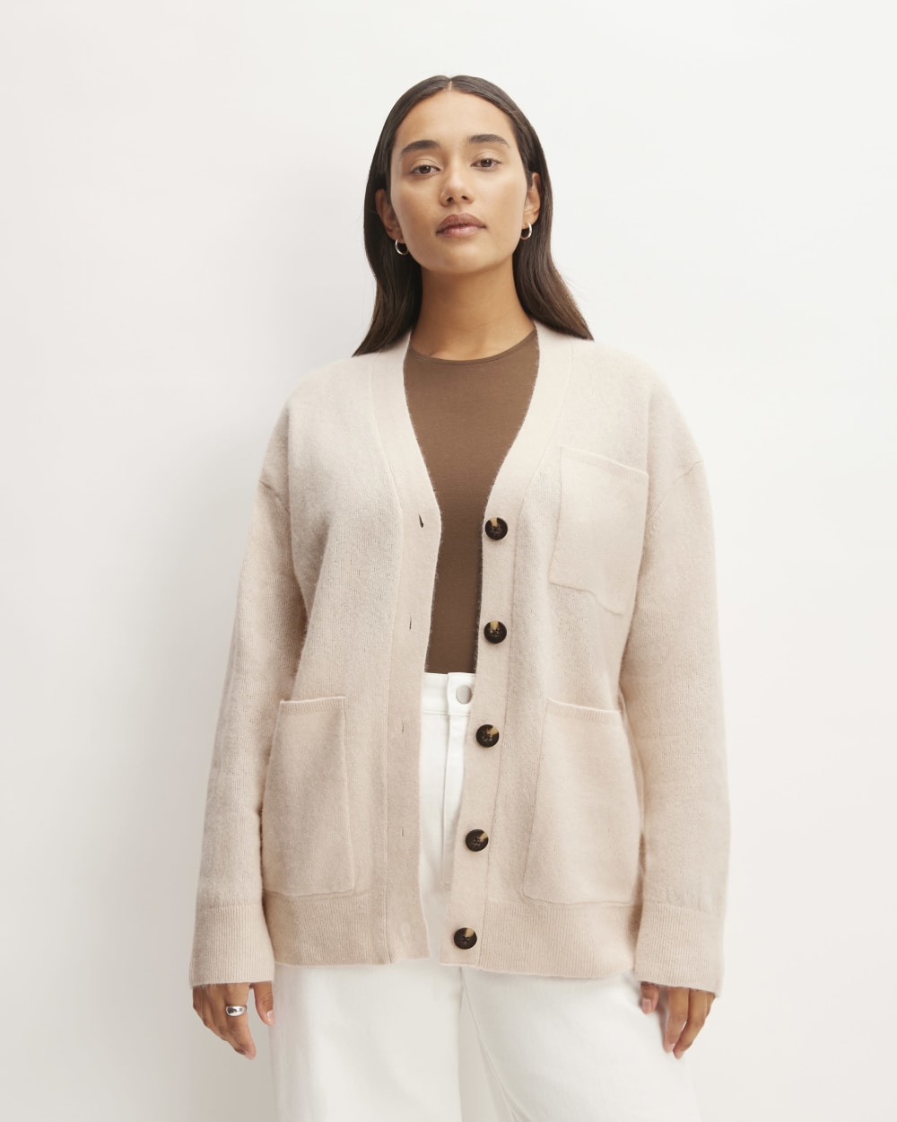 womens-cozy-stretch-relaxed-cardigan-whisper-pink | primary