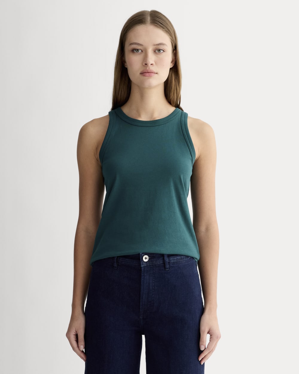 The Tank in Essential Cotton | Dark Sea – Everlane