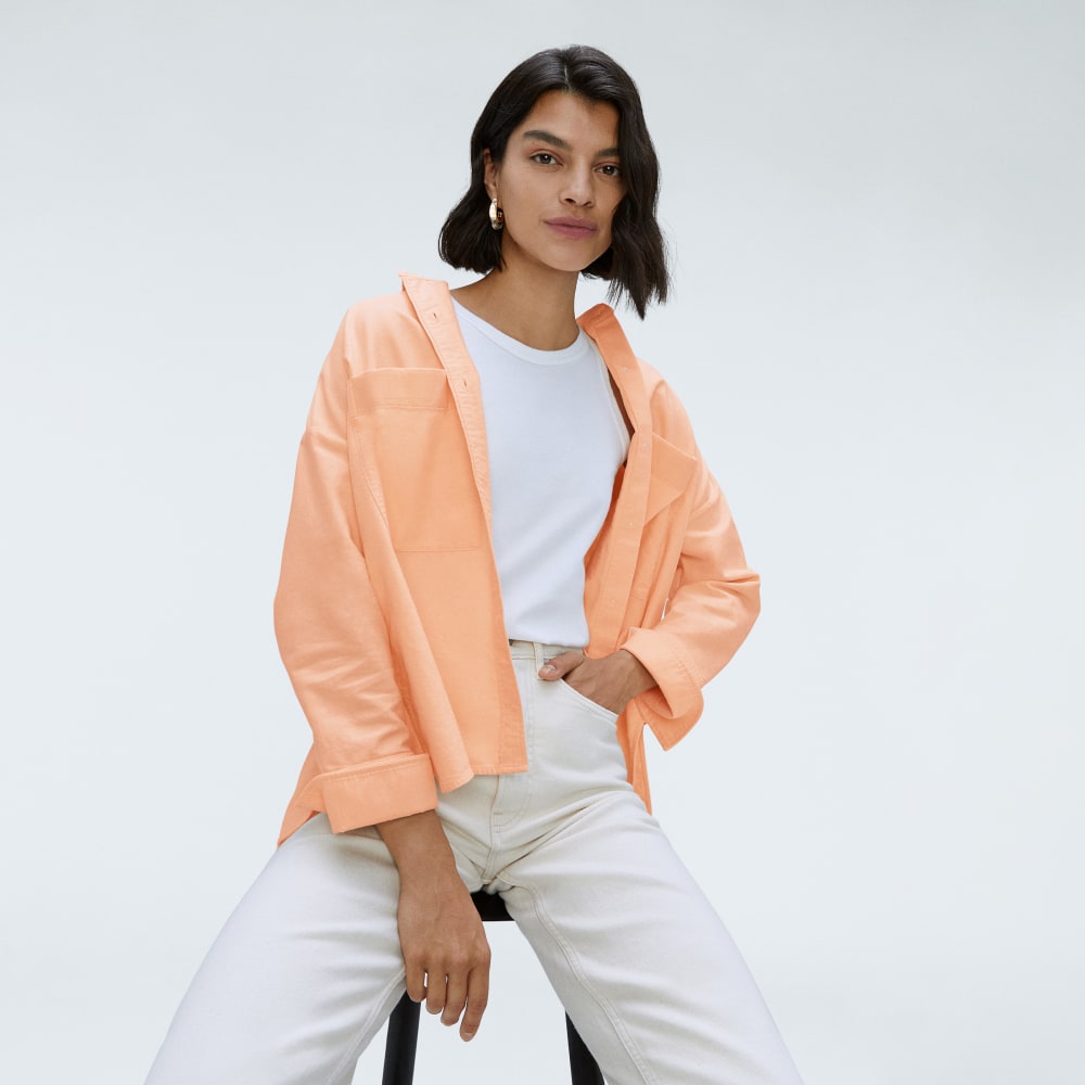 womens-boxy-oxford-apricot