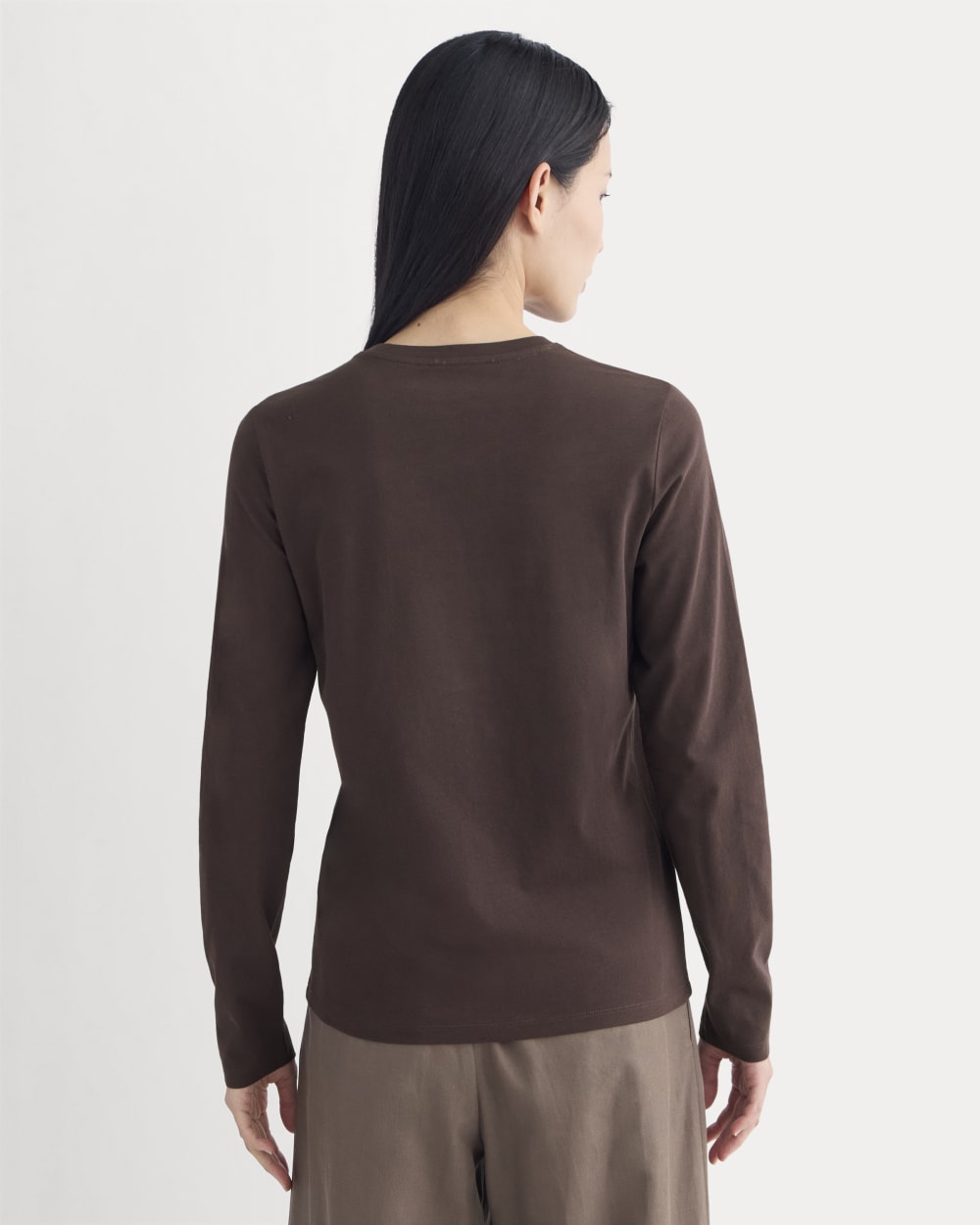 womens-essential-slim-long-sleeve-crew-dark-chocolate