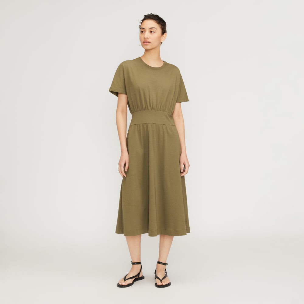 The Organic Cotton Waisted Dress The Organic Cotton Waisted Dress