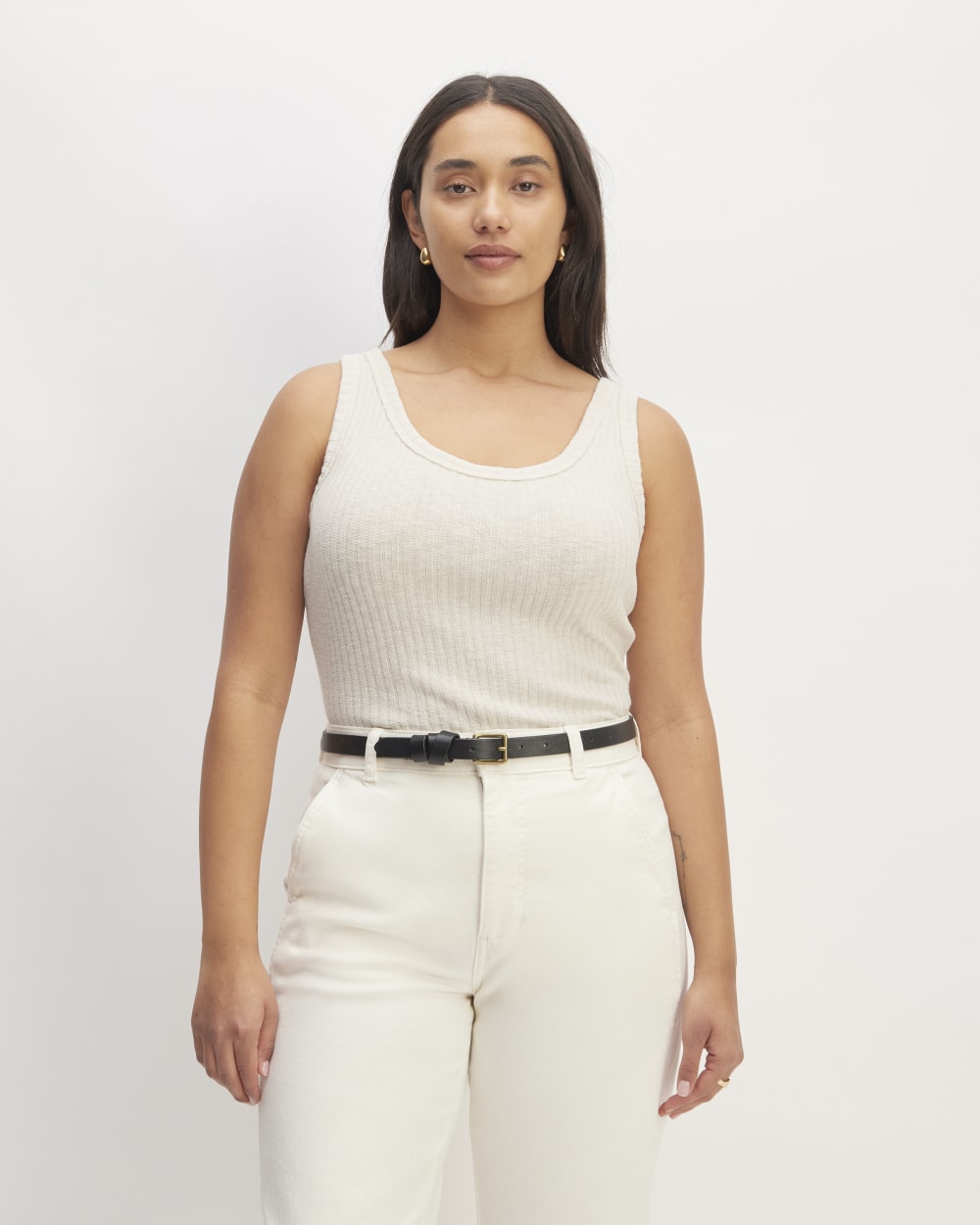 The Cozy Rib Tank | Bone – Everlane