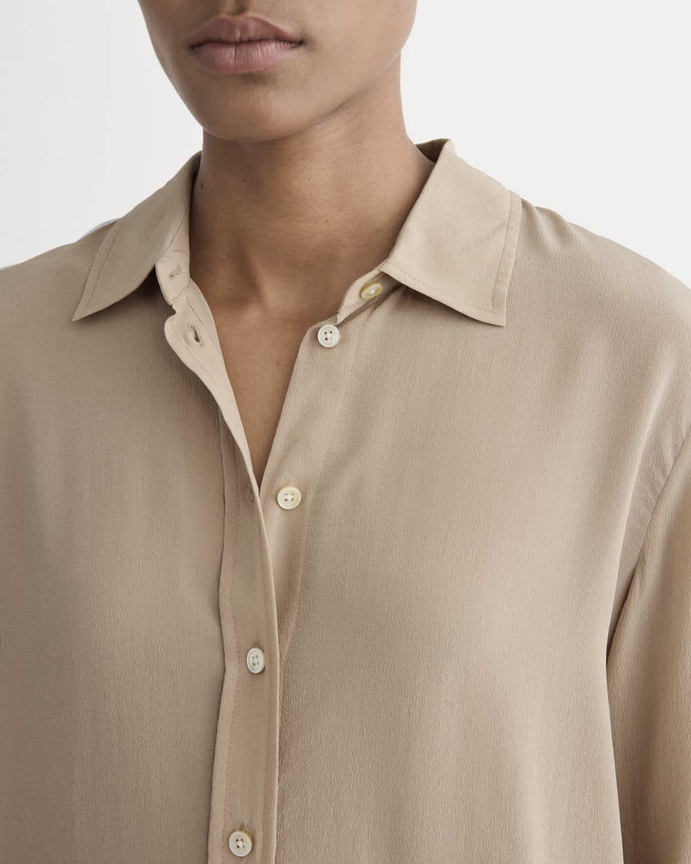 womens-clean-silk-relaxed-shirt-hthr-burnt-sugar