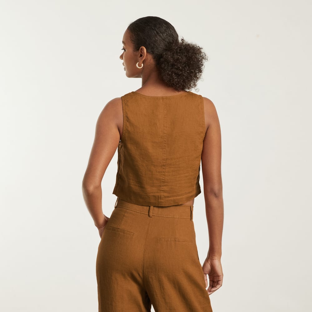 womens-linen-button-crop-tank-tawny-brown