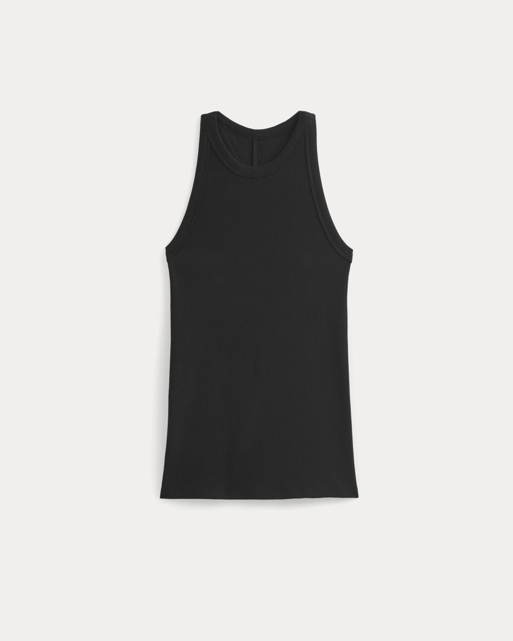 womens-luxe-rib-racerback-tank-black | alt