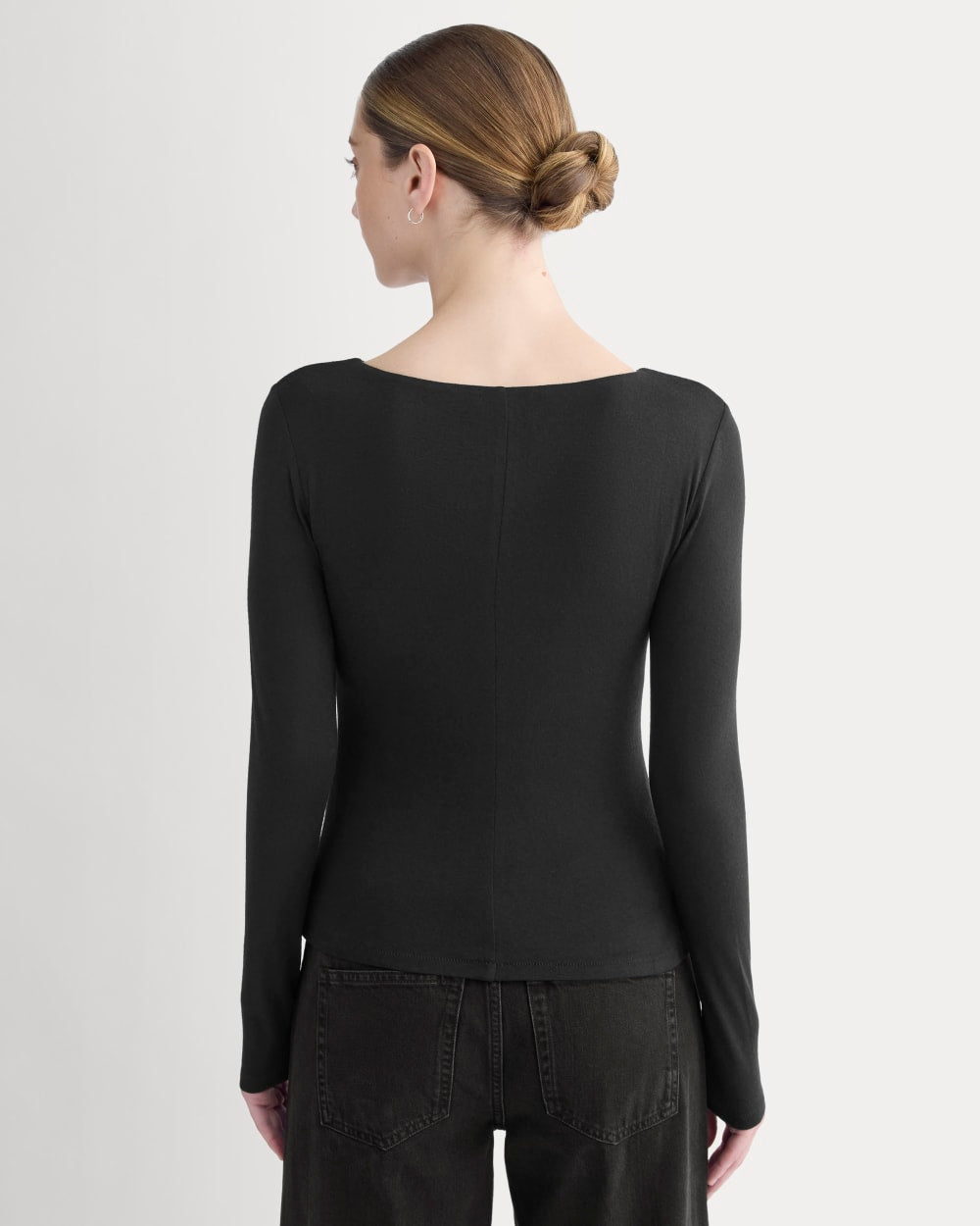 womens-button-up-top-in-butterluxe-black