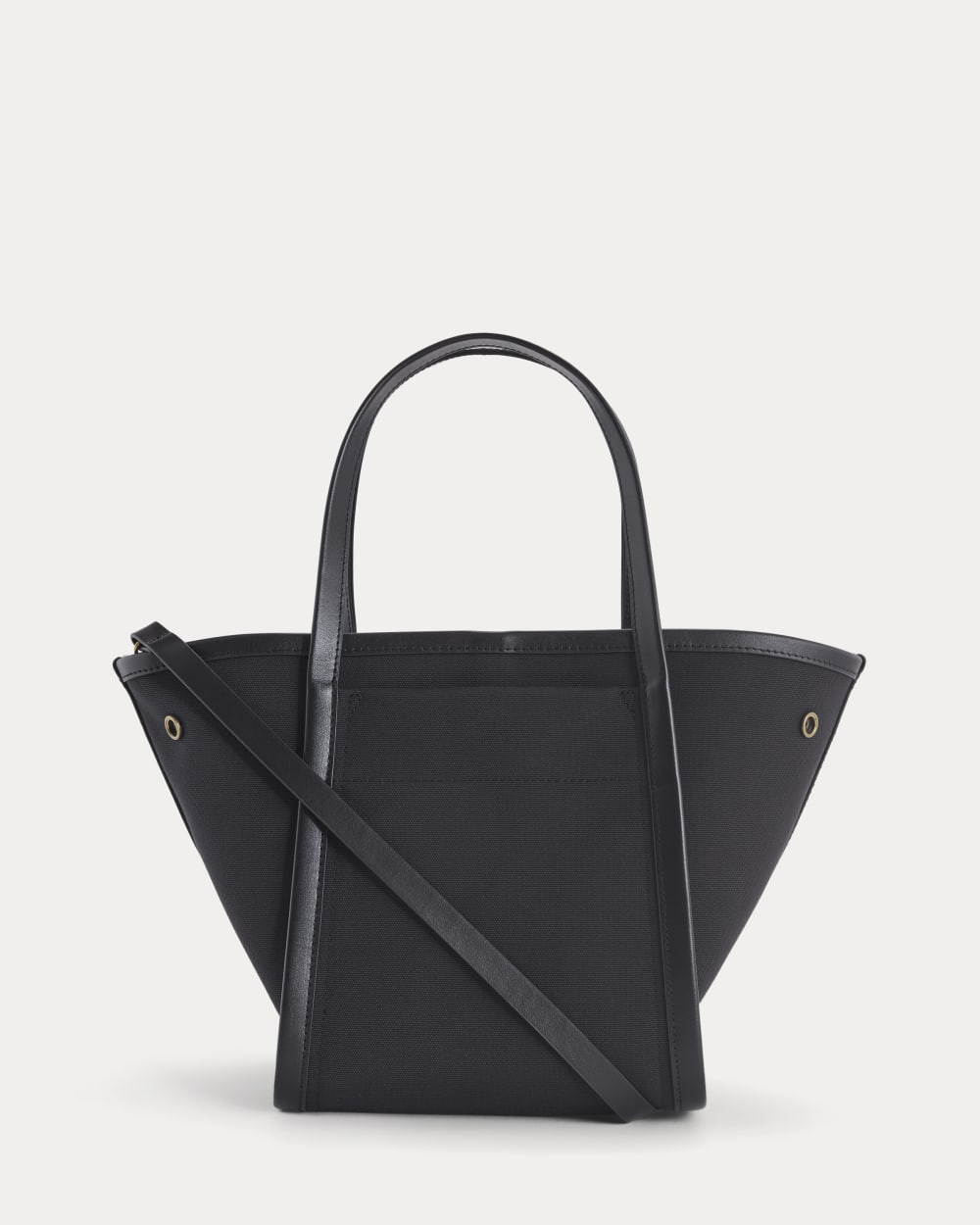 womens-lug-mini-canvas-tote-bag-black | primary