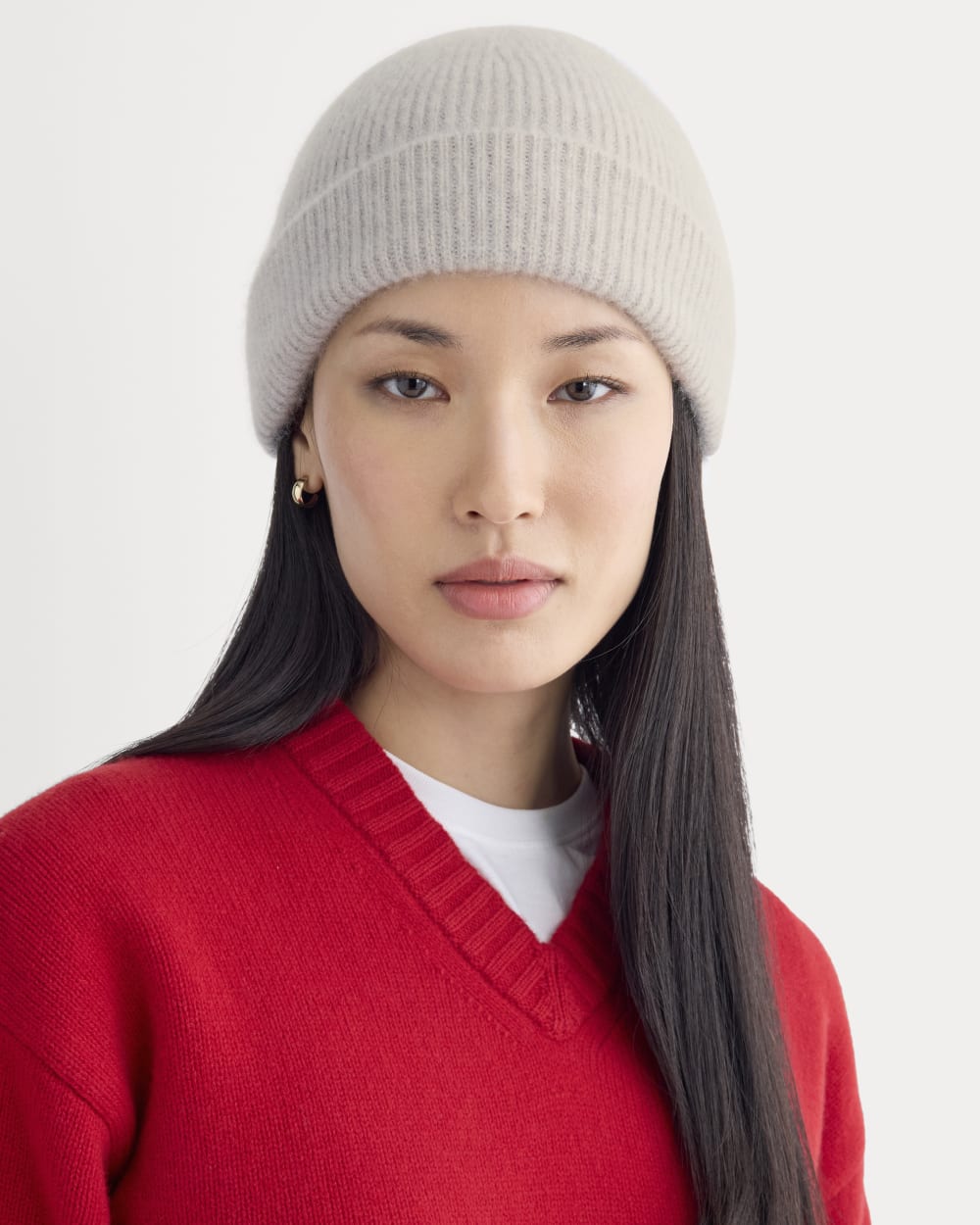 womens-cashmere-docker-beanie-gravel | alt