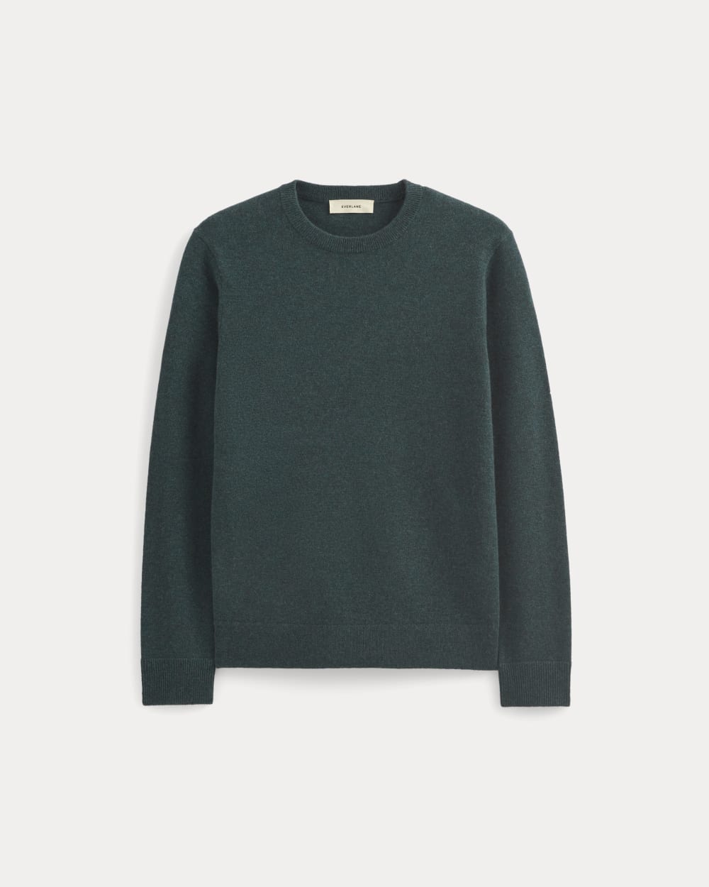 mens-cashmere-crew-heathered-dark-teal | alt