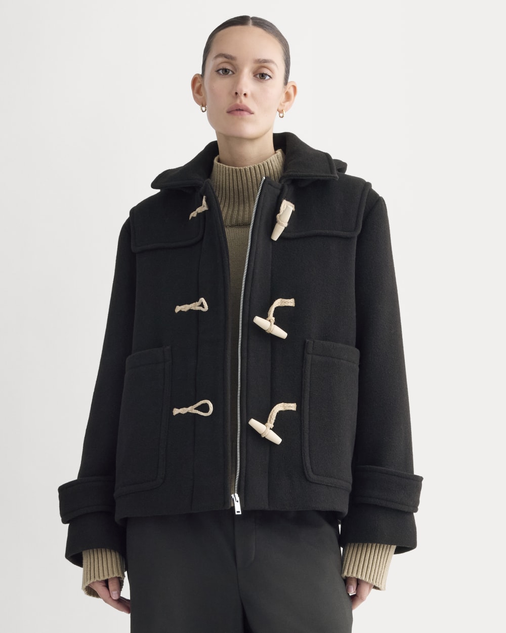 womens-the-rewool-duffle-coat-black | primary