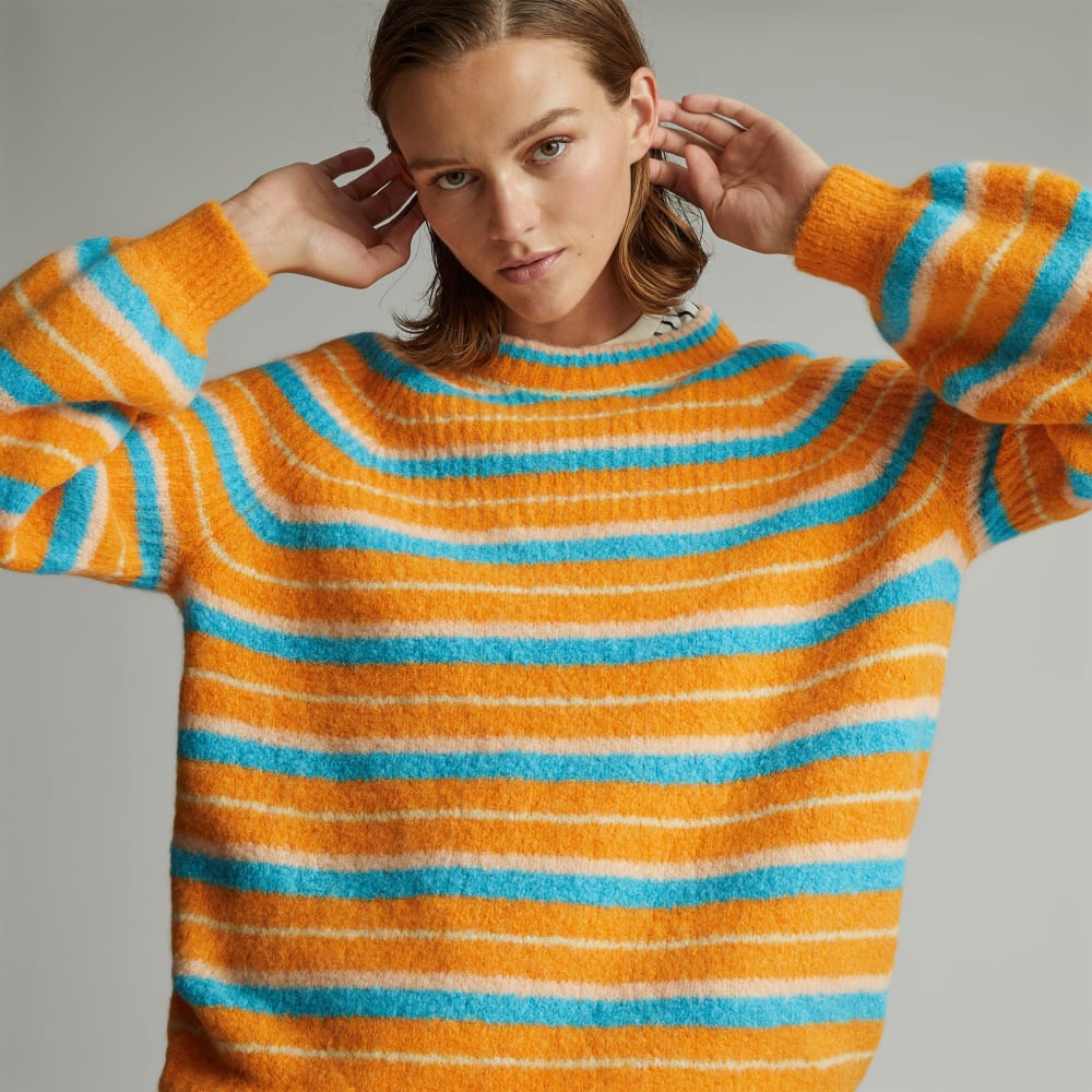 womens-superfuzz-alpaca-oversized-crew-turmeric-stripe | primary