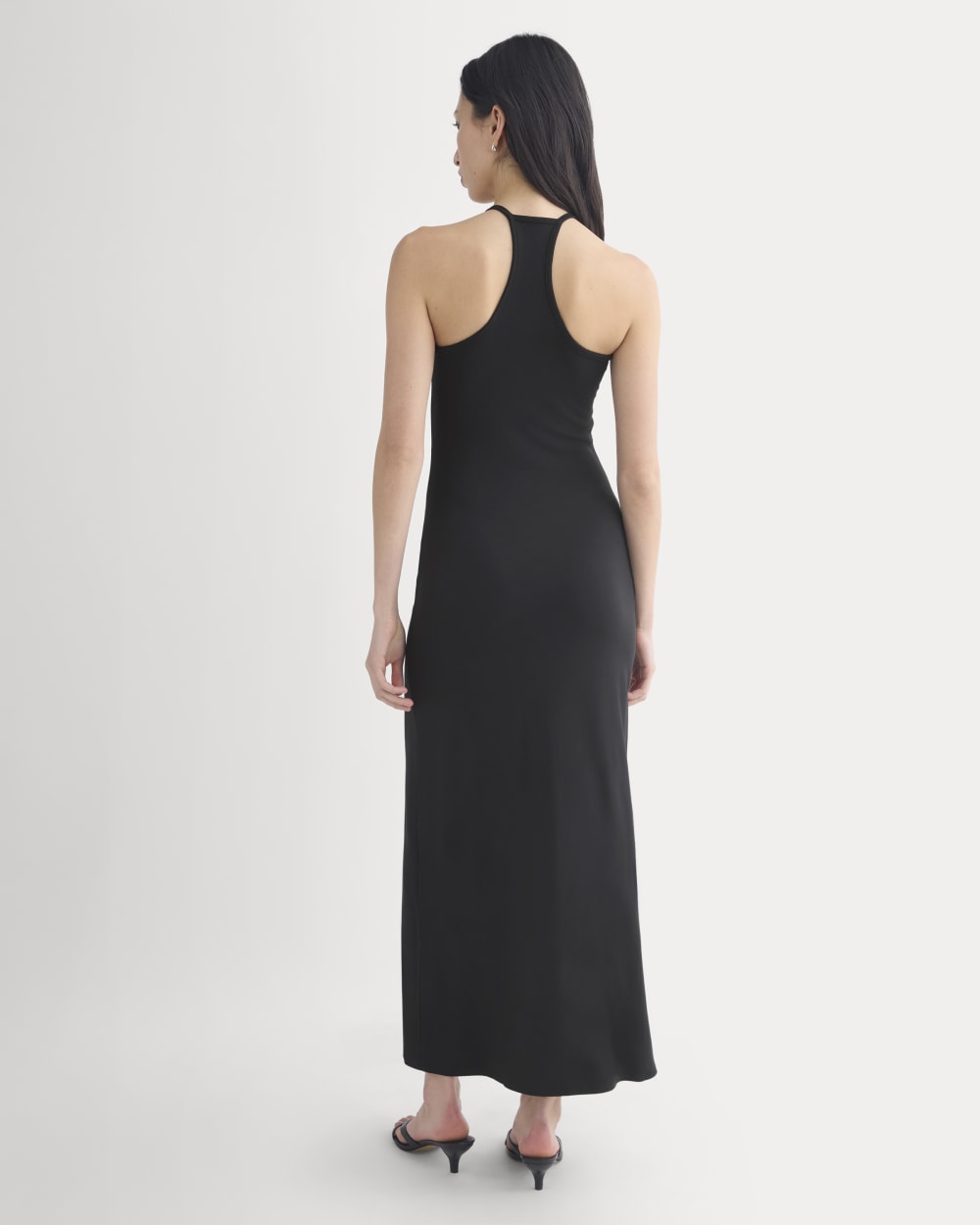 womens-racerback-maxi-knit-dress-black