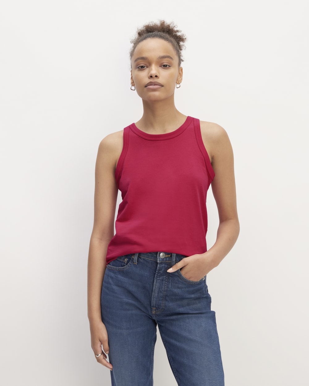 The Tank in Essential Cotton | Red Currant – Everlane