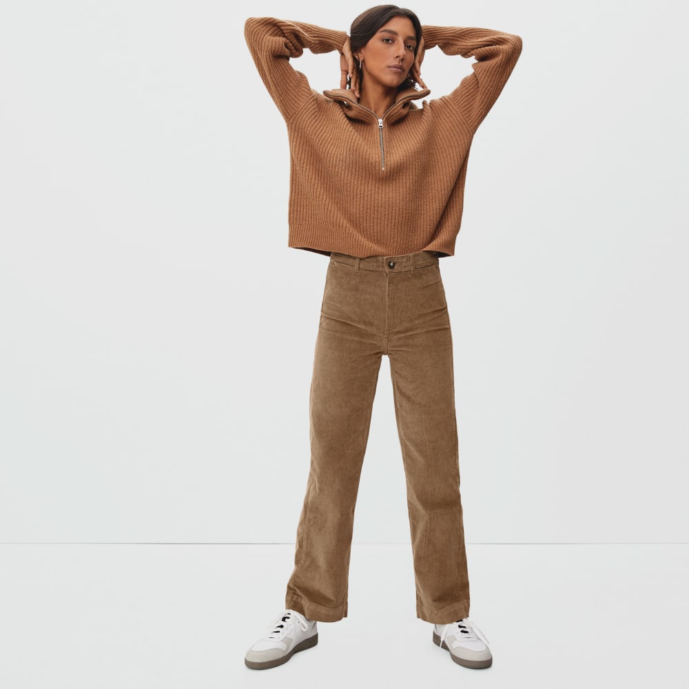The Corduroy Wide-Leg Pant | Toasted Coconut – Everlane