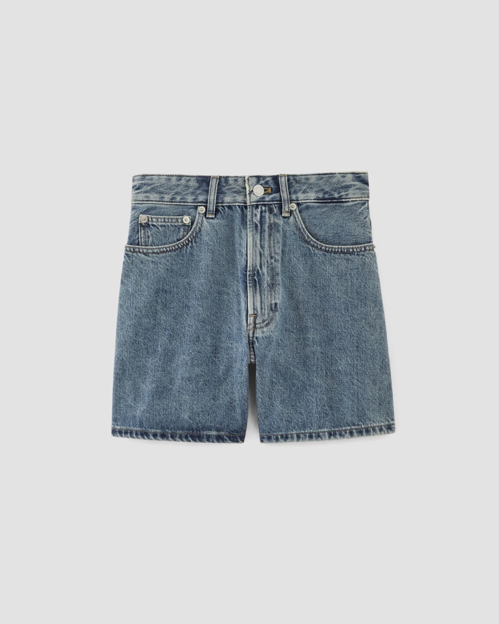 womens-a-line-denim-short-mid-blue | alt