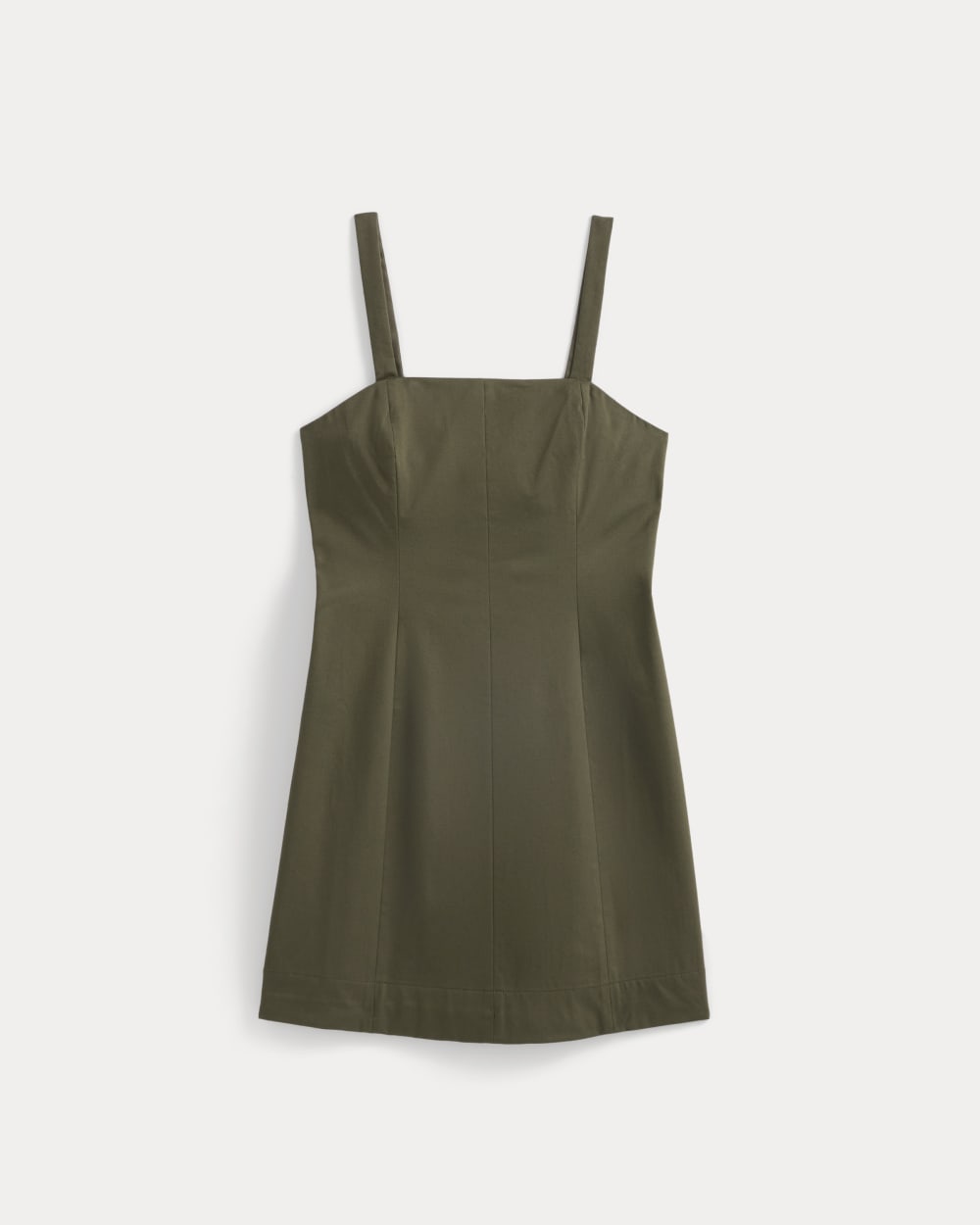 womens-seamed-mini-dress-olive-night | alt