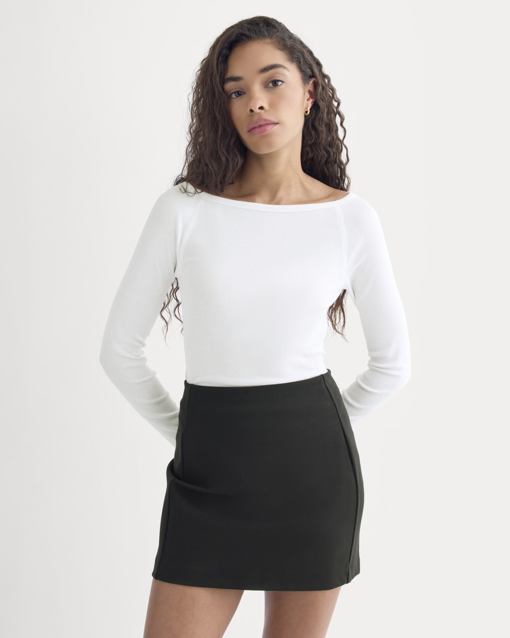 womens-luxe-rib-boatneck-top-white | primary