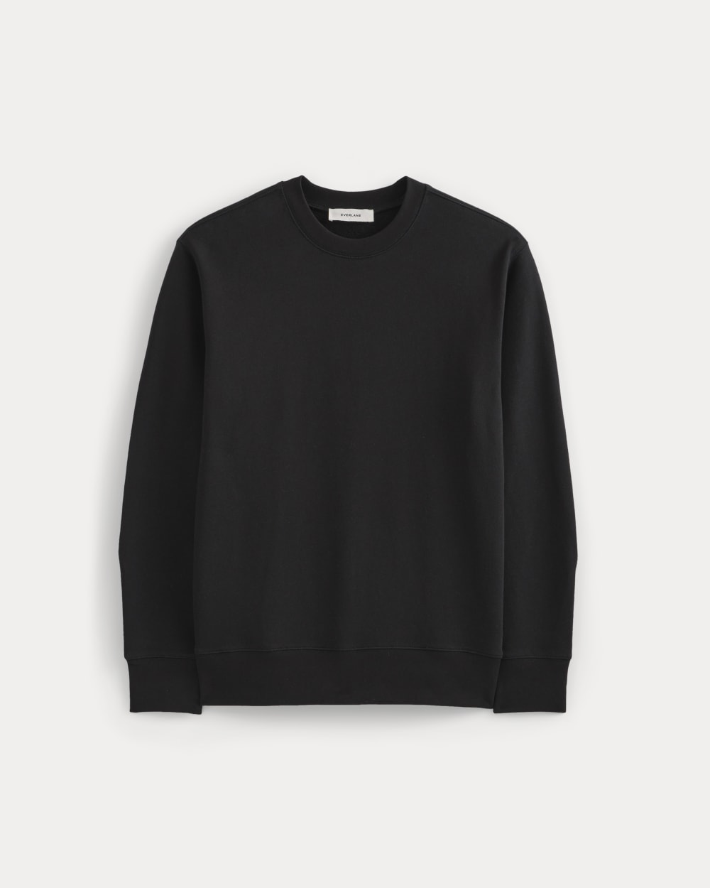mens-lightweight-terry-sweatshirt-black | alt