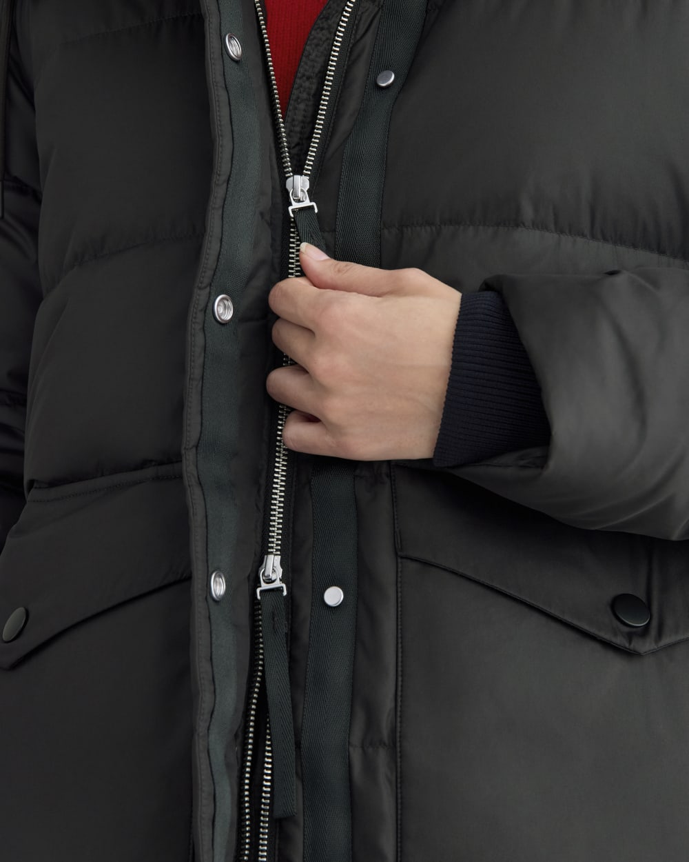 womens-the-everpuff-long-black