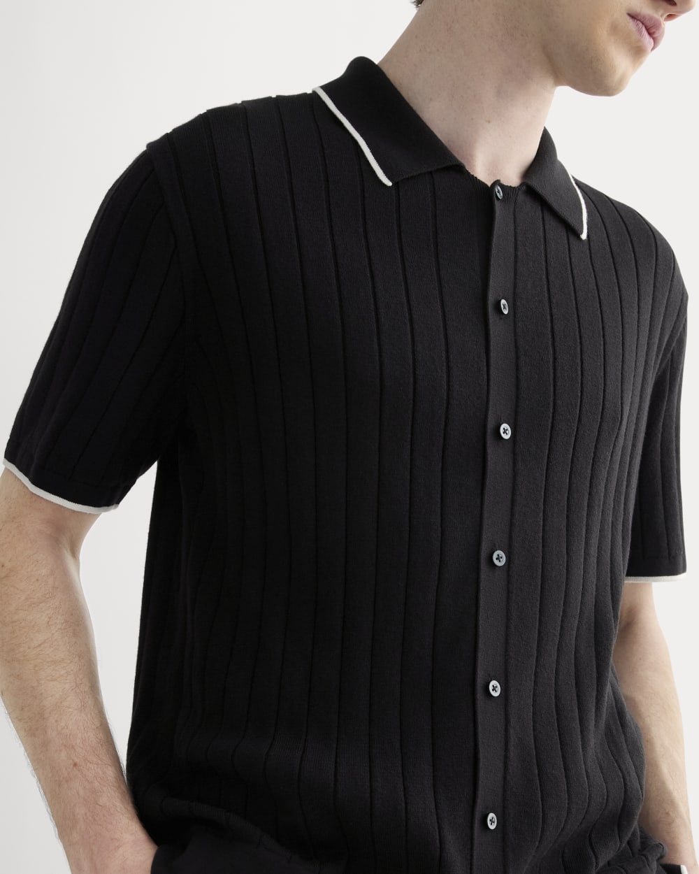 mens-no-sweat-button-down-polo-black2