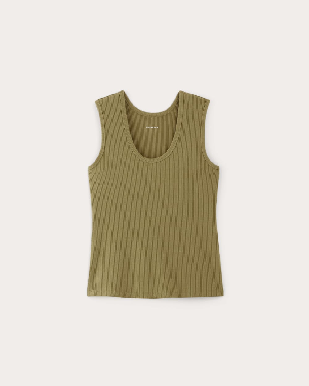 womens-tencel-rib-shimmy-tank-fennel-seed | alt
