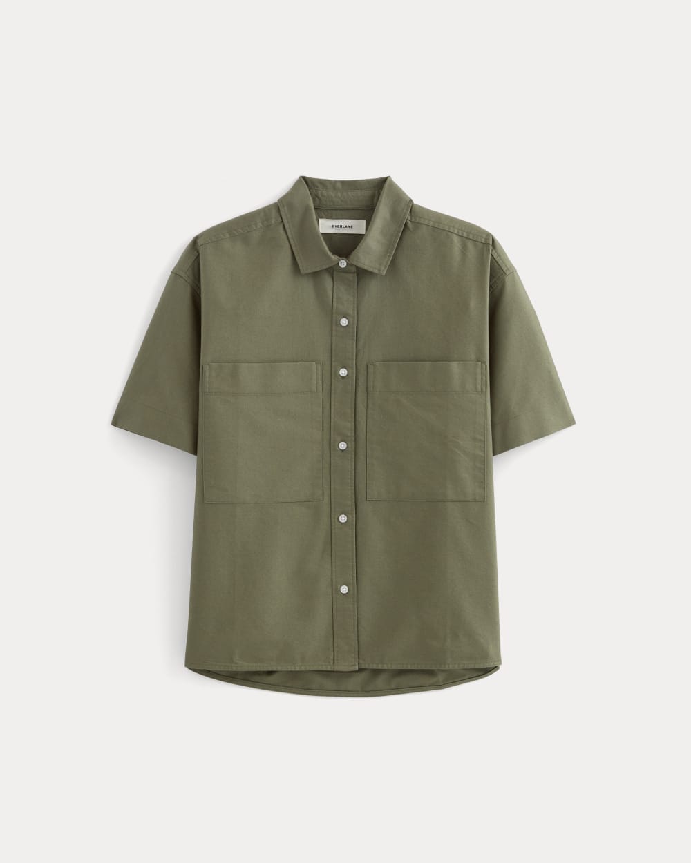 womens-short-sleeve-boxy-oxford-kalamata | alt