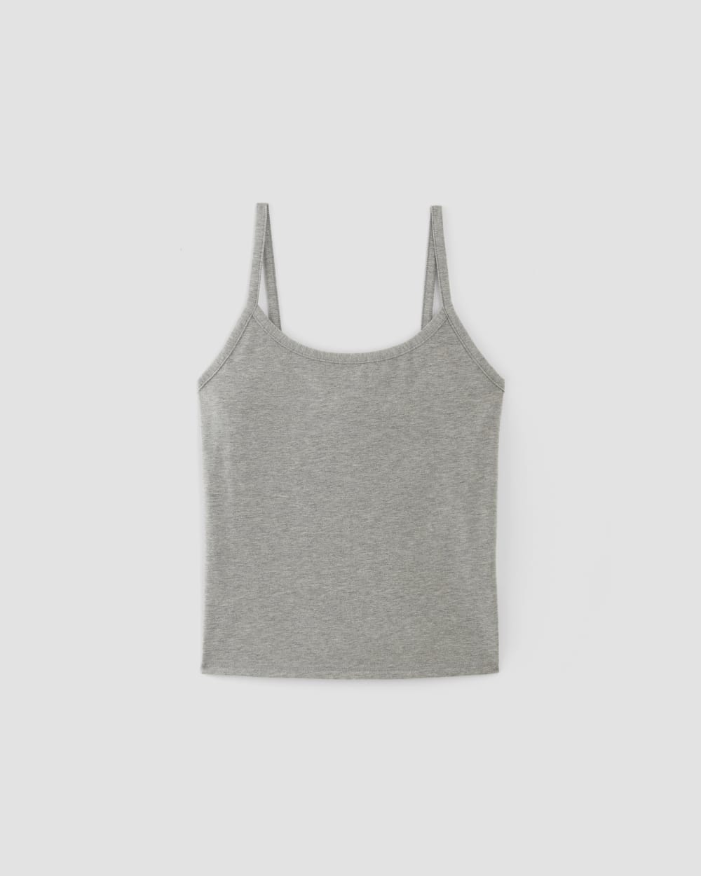 womens-supima-spaghetti-strap-cami-mid-heather-grey | alt