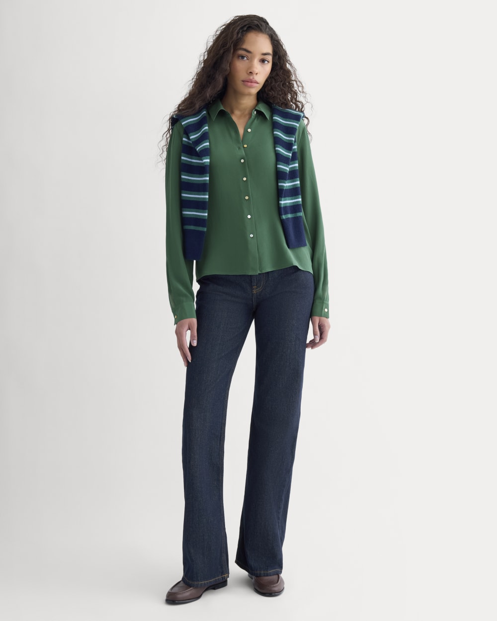 womens-shrunken-top-in-washable-silk-hunter-green